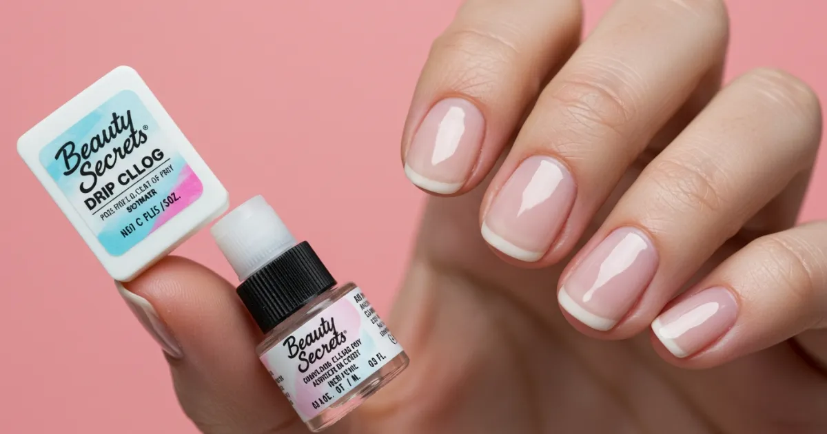 beauty secrets drip & clog proof nail glue