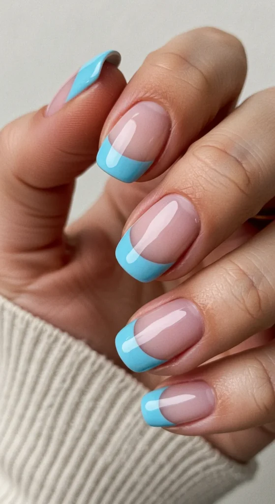 French Tip Revival nails