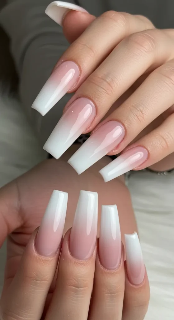 Ombré Elegance nails design