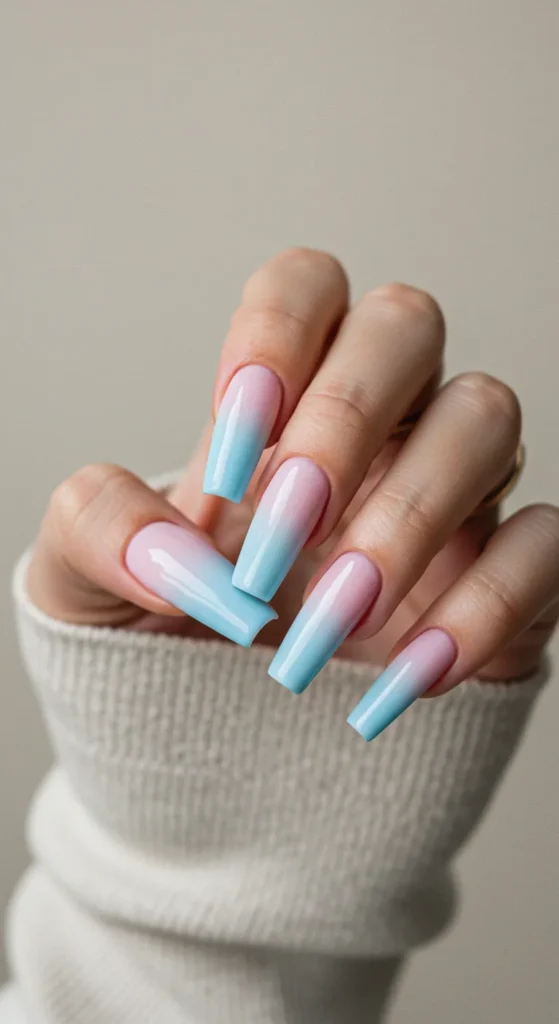 Pastel Ombre Nails designs