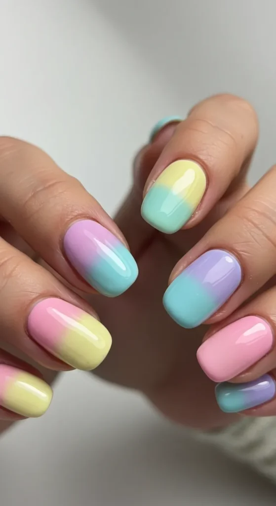 Pastel Perfection nails design