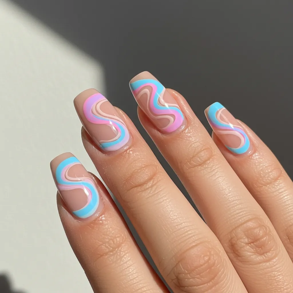 Pastel Swirls