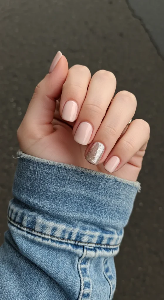 Soft Lavender nails