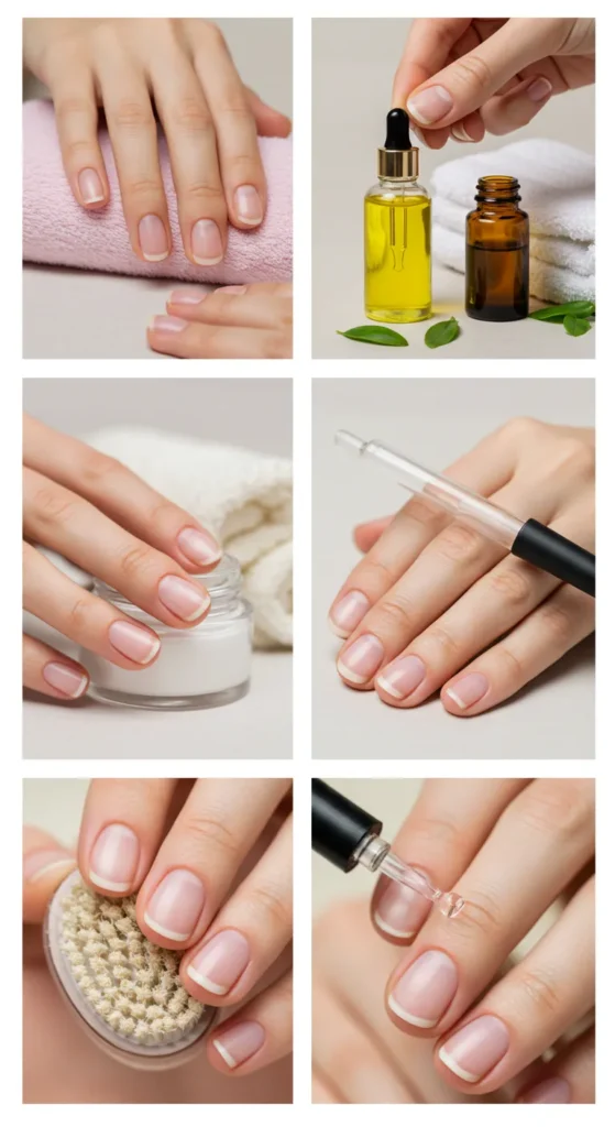 Avoid Harsh Chemicals nails care