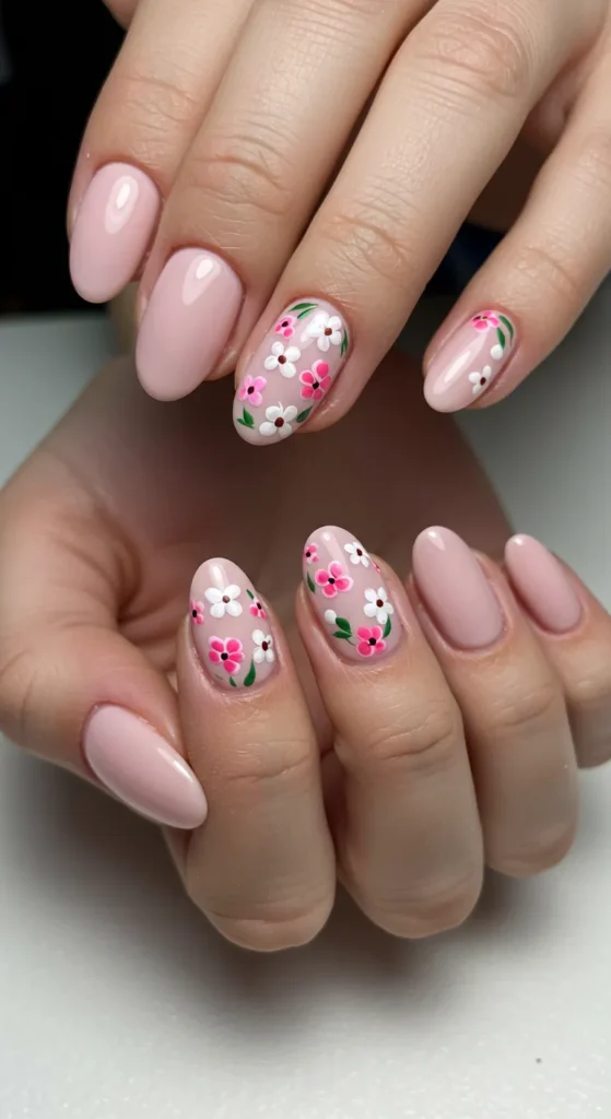 Blossom Bliss nails