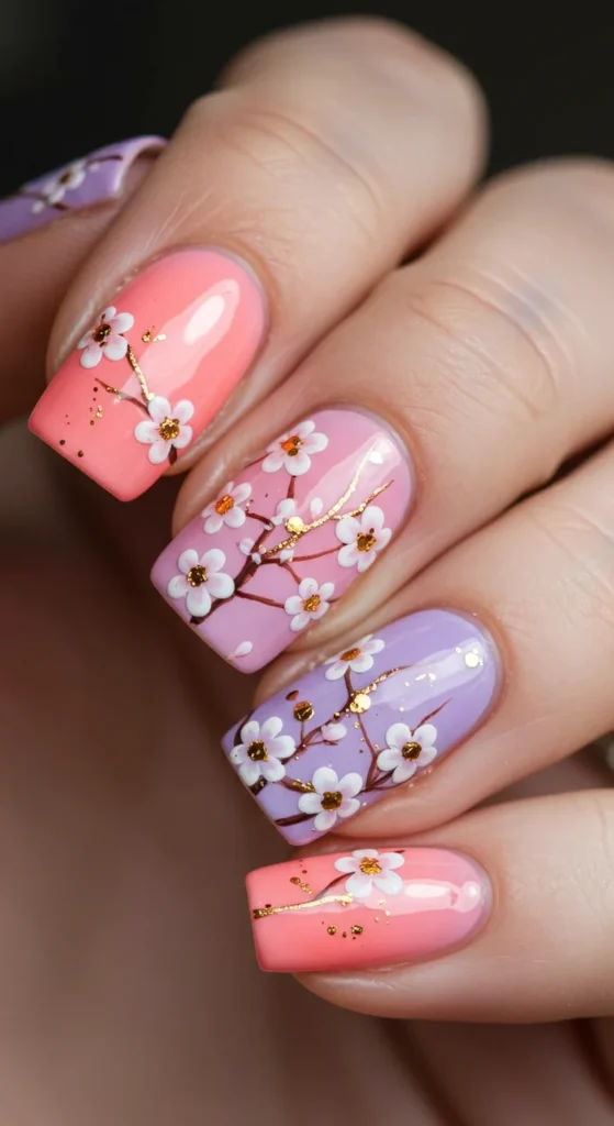 Blossom Bliss nails