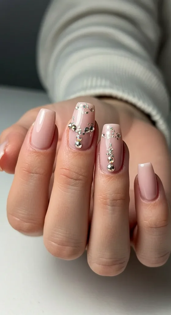 Crystal Clear nails