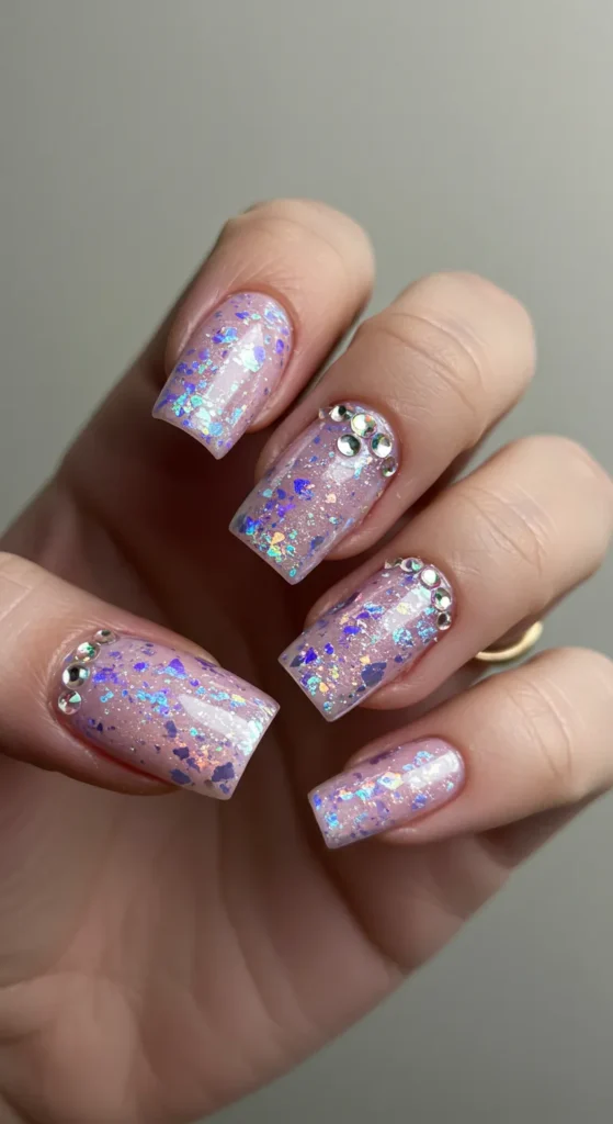 Crystal Frost nails 