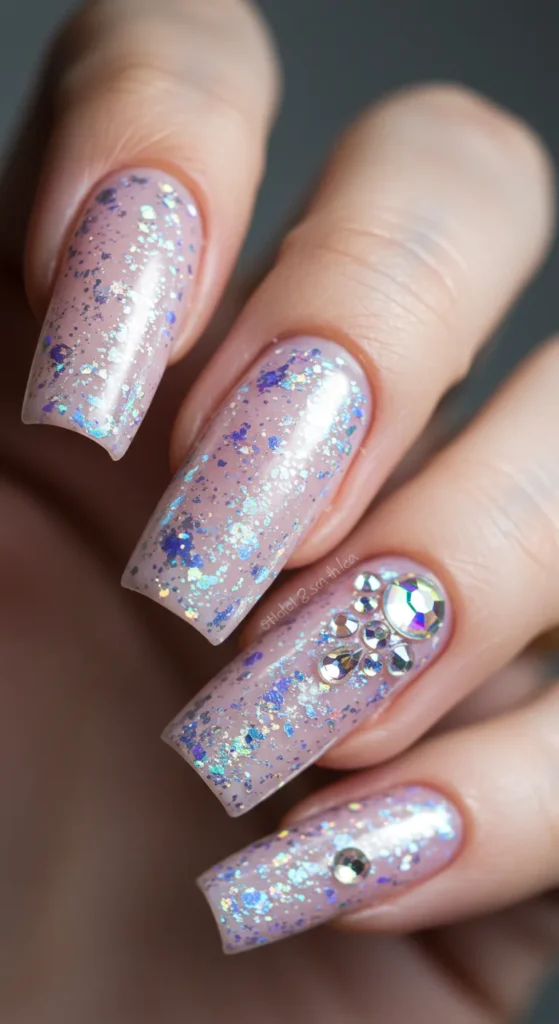 Crystal Frost nails 