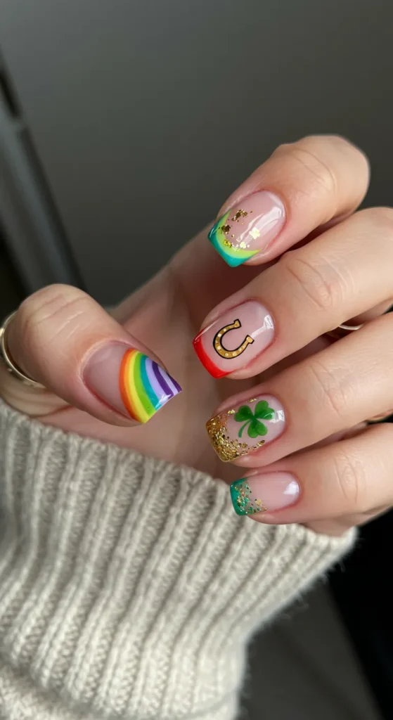 Lucky Charms Mix march nail