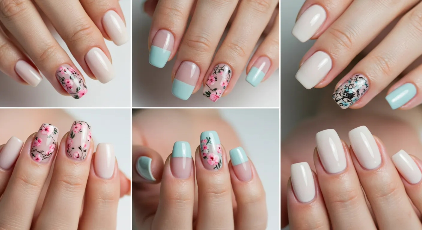 Pastels & Florals 10 Chic Nail Designs for Spring You’ll Adore