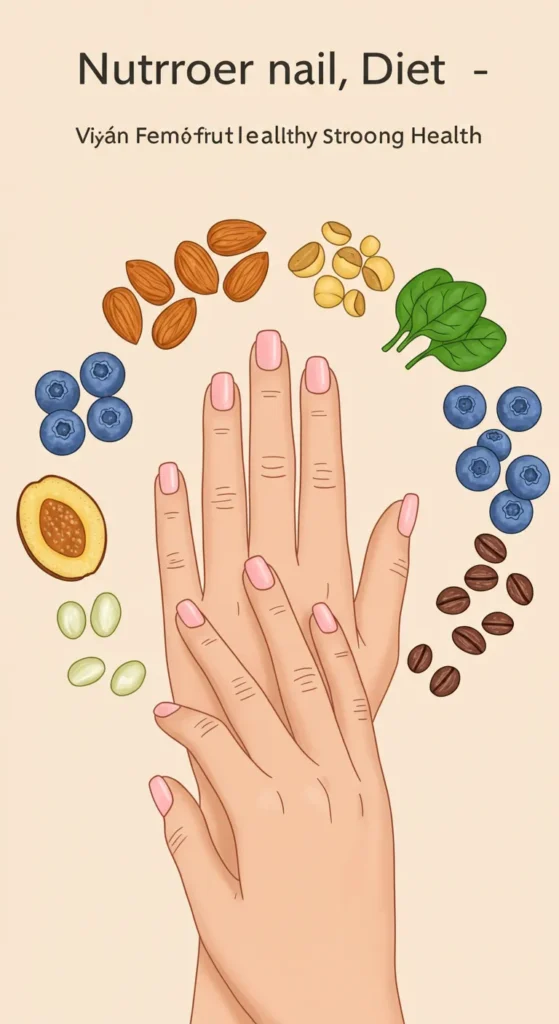 Maintain a Healthy Diet nail care