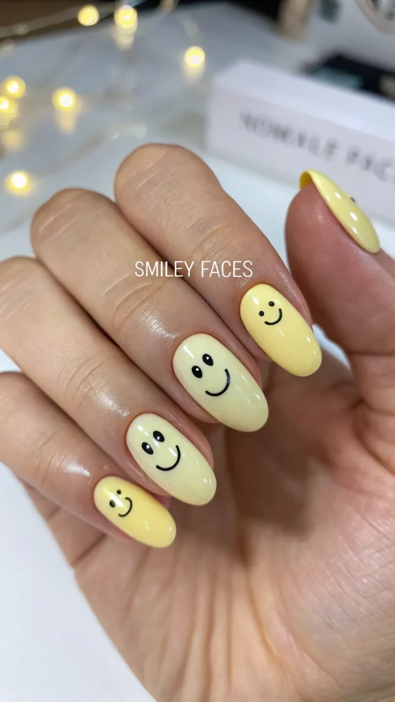 sunshine-smiles--paint-your-nails-a-light-yellow-a Sunshine Smiles