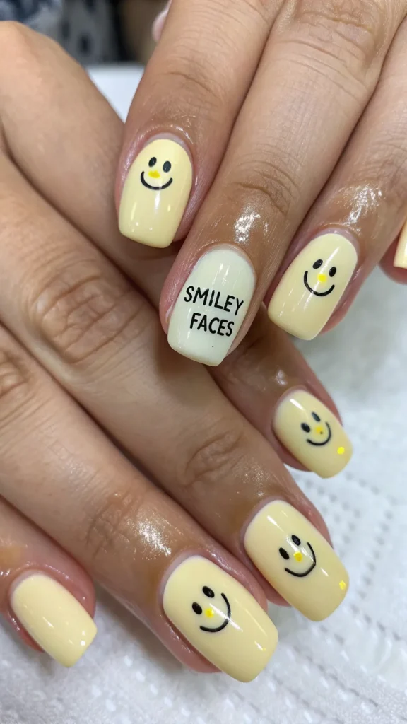 sunshine-smiles--paint-your-nails-a-light-yellow-a Sunshine Smiles