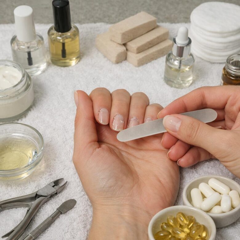 How to Repair Damaged Nails After Gel or Acrylic Manicures